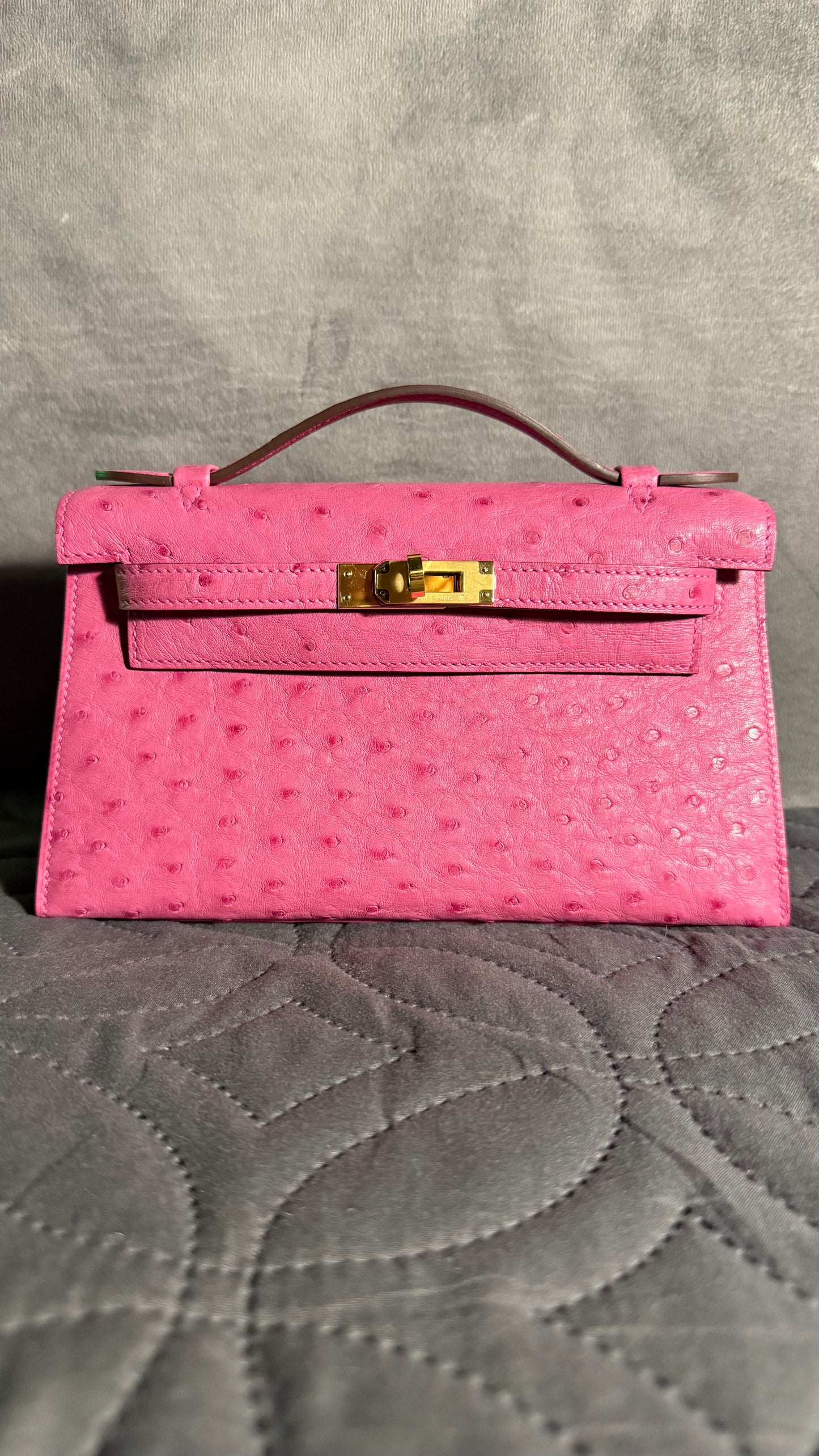 Hot Pink Ostrich